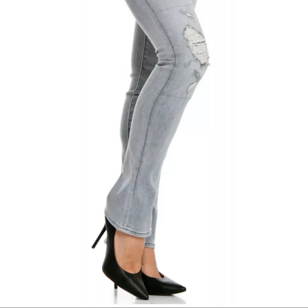 J Brand “Rail” Sweet Jeans, Light Wash Grey, Sz 29 - Picture 4 of 12